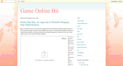 Desktop Screenshot of gameonlinehit.blogspot.com