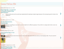 Tablet Screenshot of gameonlinehit.blogspot.com