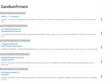 Tablet Screenshot of gandkonfirmant.blogspot.com