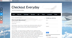 Desktop Screenshot of checkouteveryday.blogspot.com