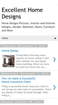Mobile Screenshot of excellent-homedesigns.blogspot.com