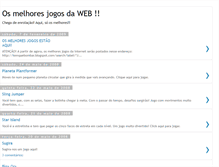 Tablet Screenshot of melhoresjogosdaweb.blogspot.com