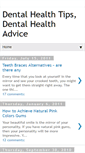 Mobile Screenshot of dental-health-advice.blogspot.com