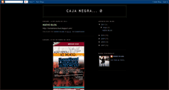 Desktop Screenshot of cajanegra-ingrid.blogspot.com