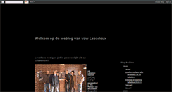 Desktop Screenshot of labadoux.blogspot.com