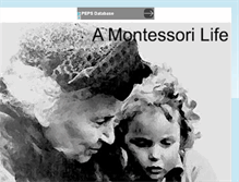 Tablet Screenshot of amontessorilife.blogspot.com