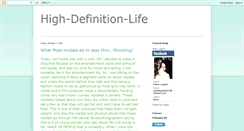 Desktop Screenshot of high-definition-life.blogspot.com