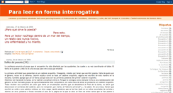 Desktop Screenshot of castellano2008.blogspot.com