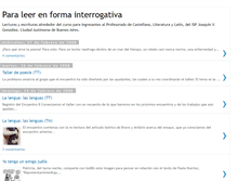 Tablet Screenshot of castellano2008.blogspot.com