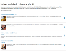Tablet Screenshot of natonvastaiset.blogspot.com