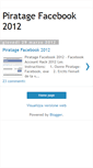 Mobile Screenshot of piratagefacebook2012.blogspot.com