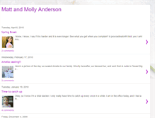 Tablet Screenshot of mandmandersonfamily.blogspot.com
