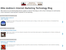 Tablet Screenshot of mikeandrewinternetmarketing.blogspot.com