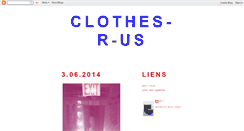 Desktop Screenshot of clothes-r-us.blogspot.com