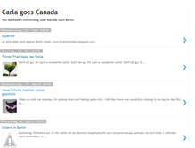 Tablet Screenshot of carlagoescanada.blogspot.com