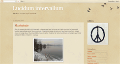 Desktop Screenshot of intervallum.blogspot.com