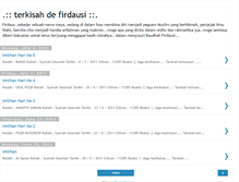 Tablet Screenshot of defirdausi.blogspot.com