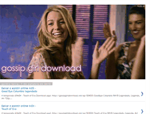 Tablet Screenshot of gossipgirldownload.blogspot.com