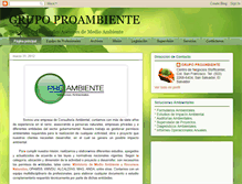 Tablet Screenshot of proambienteelsalvador.blogspot.com