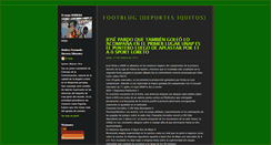 Desktop Screenshot of deportesiquitos.blogspot.com