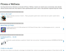 Tablet Screenshot of fitnessewellness.blogspot.com