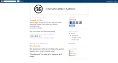 Desktop Screenshot of humorsapienssapiens.blogspot.com