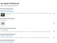Tablet Screenshot of mymodelworkbench.blogspot.com