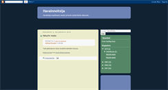 Desktop Screenshot of havainnoitsija.blogspot.com