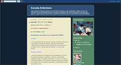 Desktop Screenshot of escuelaenfermera.blogspot.com