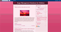 Desktop Screenshot of angermanagementsolutionsforchildr.blogspot.com