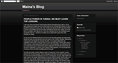 Desktop Screenshot of maina-kiai.blogspot.com