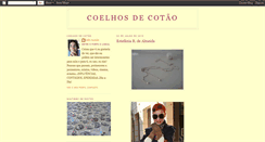 Desktop Screenshot of coelhosdecotao.blogspot.com