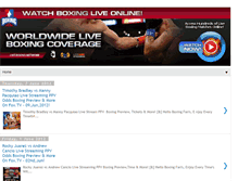 Tablet Screenshot of fox-boxing-tv.blogspot.com