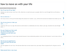 Tablet Screenshot of how-to-move-on-with-your-life.blogspot.com