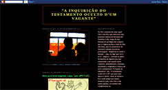 Desktop Screenshot of manuscrito-vagante.blogspot.com