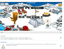 Tablet Screenshot of clubpenguinicesecret.blogspot.com