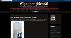 Desktop Screenshot of chopperbrasil.blogspot.com