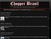 Tablet Screenshot of chopperbrasil.blogspot.com