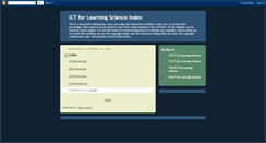 Desktop Screenshot of ictforlearning.blogspot.com