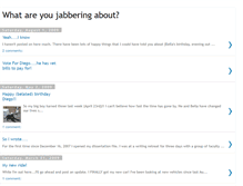 Tablet Screenshot of jabberingjennifer.blogspot.com