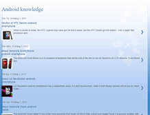 Tablet Screenshot of android-knowledge.blogspot.com