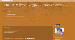 Desktop Screenshot of divexplorer.blogspot.com