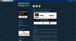 Desktop Screenshot of galeriacandinsky.blogspot.com