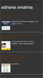 Mobile Screenshot of adrianaomahna.blogspot.com