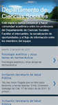 Mobile Screenshot of dptocienciasociales.blogspot.com