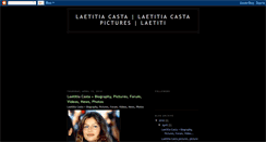 Desktop Screenshot of laetitia-casta-pictures.blogspot.com