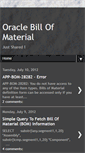 Mobile Screenshot of oraclebom.blogspot.com