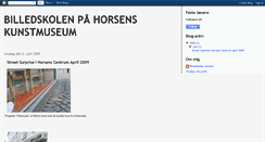 Desktop Screenshot of billedskolenhorsens.blogspot.com