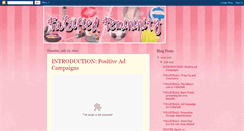 Desktop Screenshot of falsifiedfemininity.blogspot.com