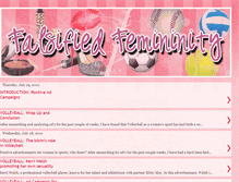 Tablet Screenshot of falsifiedfemininity.blogspot.com